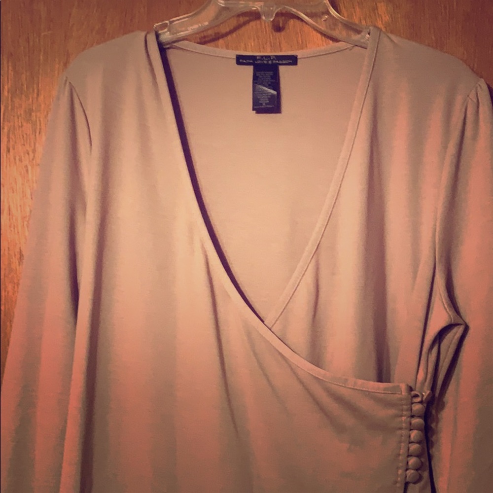 Wrap around dress